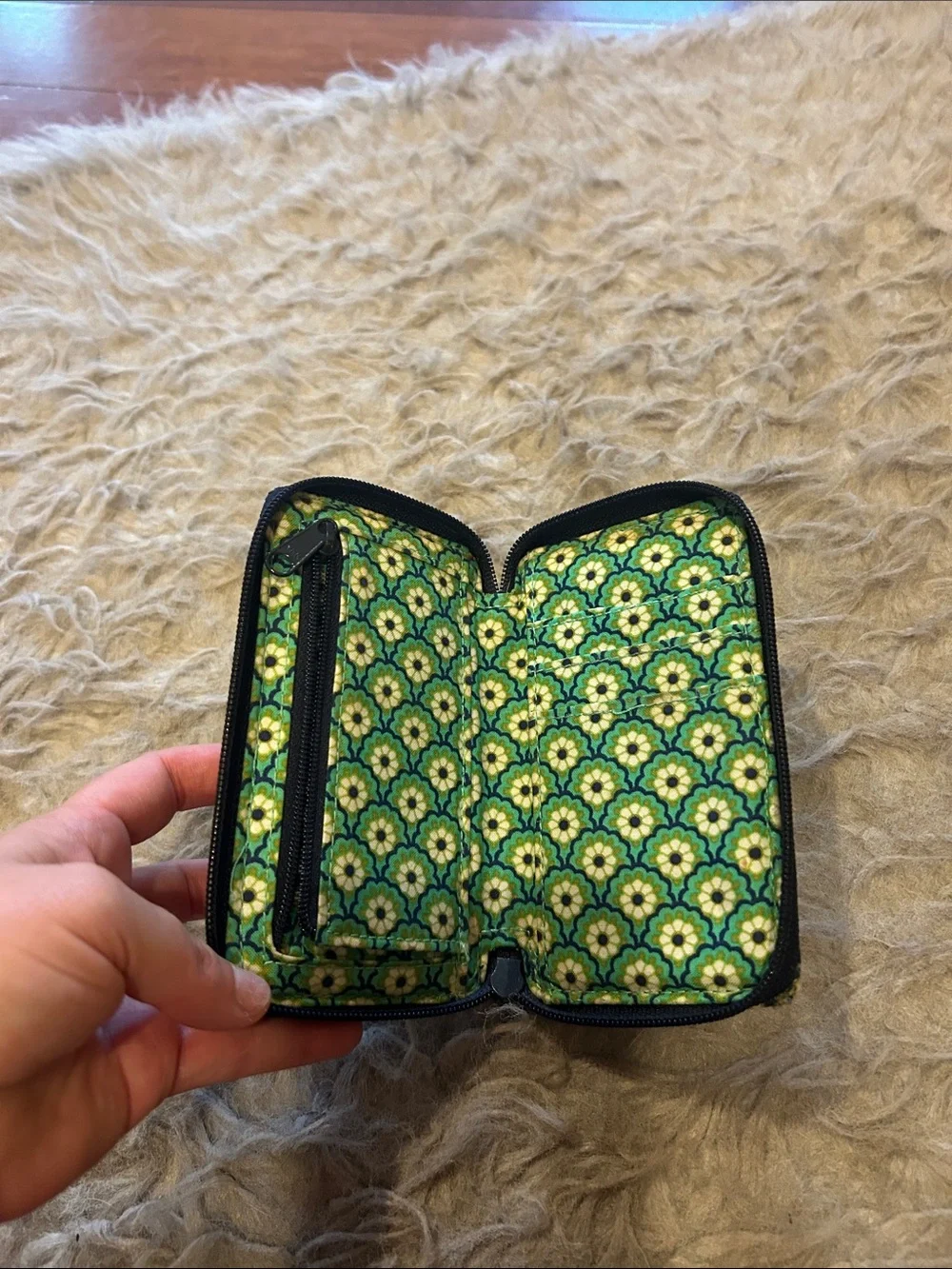 Vera Bradley Rhythm And Blues Wristlet Wallet